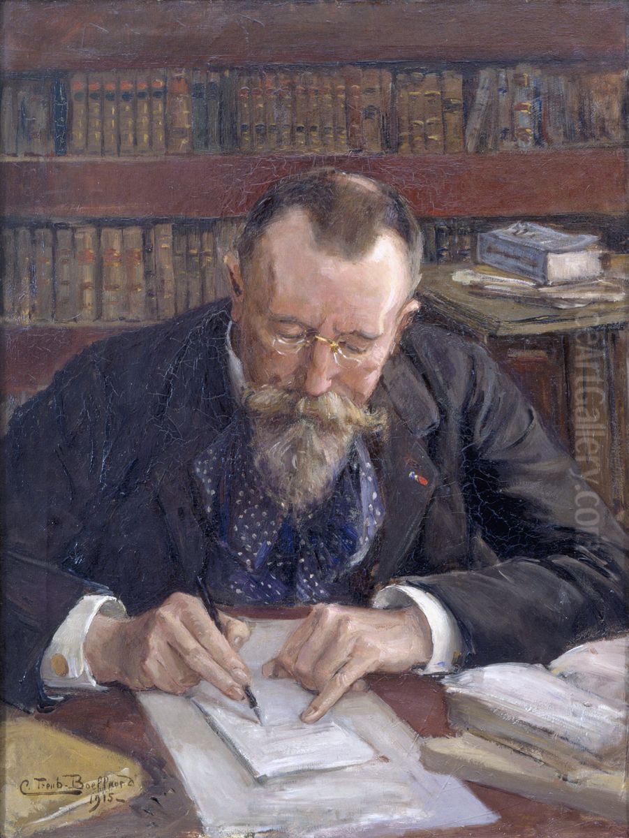 Hector Treub (1856-1920) Oil Painting by Corrie Boellaard