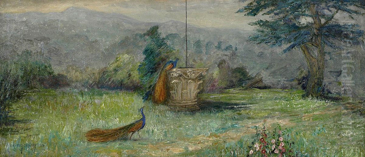 Home Place Oil Painting by Ida Jolly Crawley