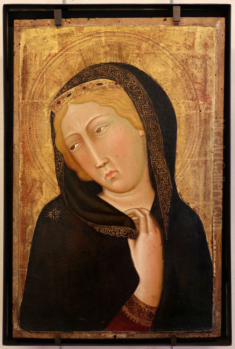 La Vierge de l'Annonciation Oil Painting by Bartolo di Fredi