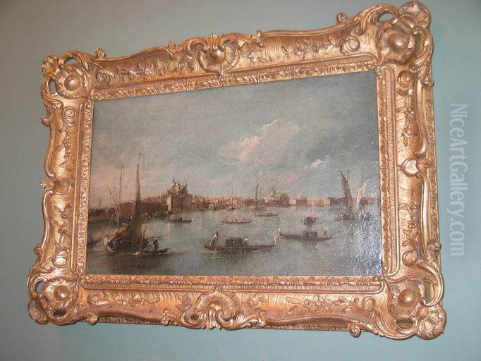 La Guidecca a Venise Oil Painting by Francesco Guardi