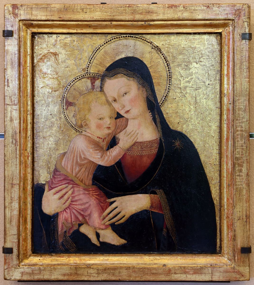 La Vierge et l'Enfant Oil Painting by Bartolomeo Caporali