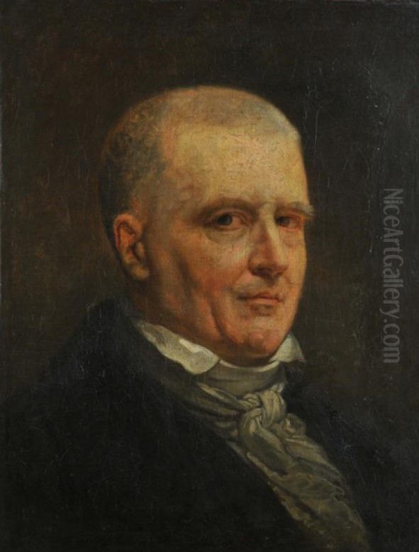 Self-portrait Oil Painting by Jean-Honore Fragonard