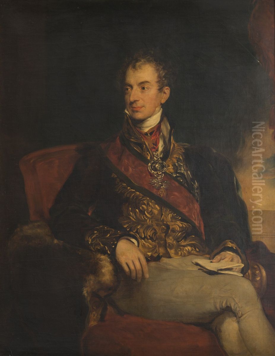 Portrait of Metternich Oil Painting by Thomas Lawrence