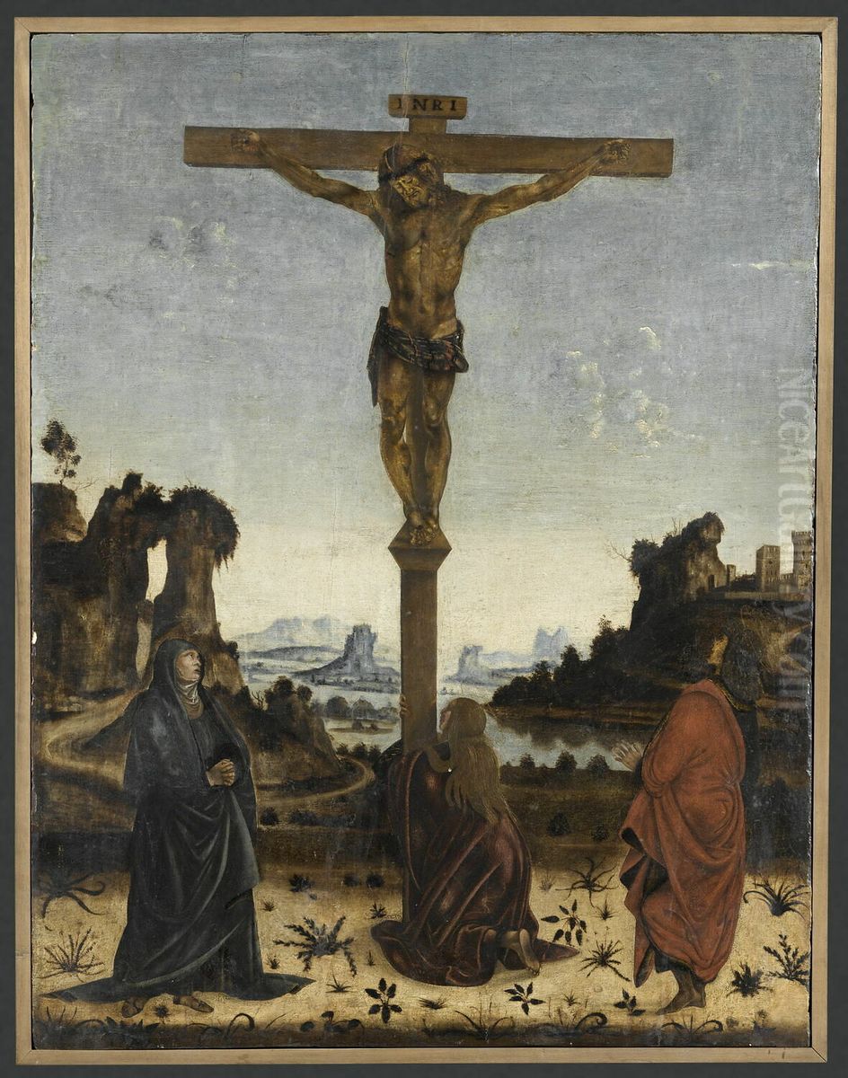 Le Calvaire Oil Painting by Luca Signorelli