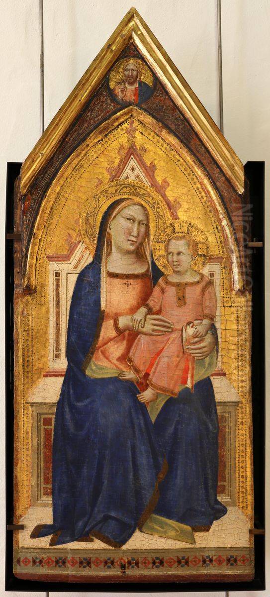 Vierge a l'Enfant Oil Painting by Taddeo Gaddi