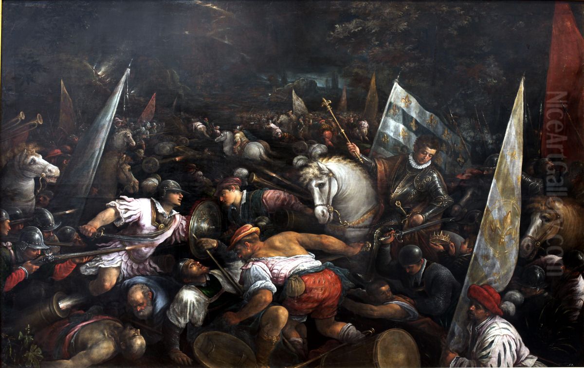 Charles VIII Oil Painting by Francesco Bassano the Younger