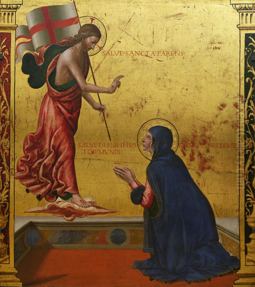 L'Apparition du Christ a la Vierge Oil Painting by Ghirlandaio Domenico