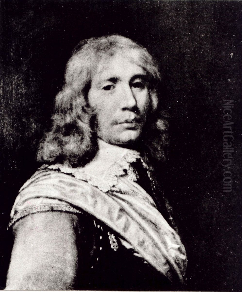 Portrait of a General in a Cuirass Oil Painting by Sir Anthony Van Dyck