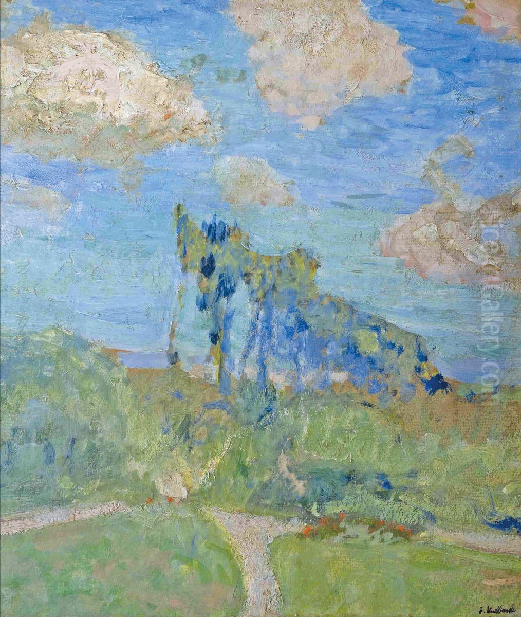 The Garden at Amfreville Oil Painting by Jean-Edouard Vuillard