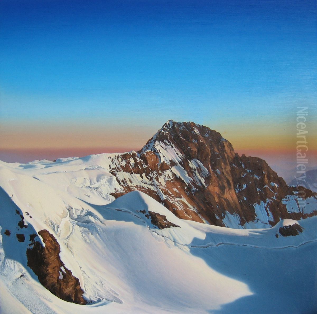 Oberland 2 Oil Painting by Hynek Martinec