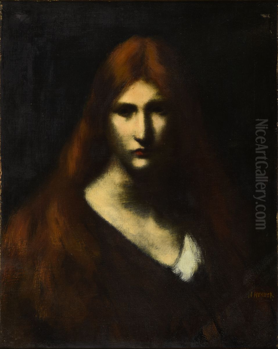 Fabiola Oil Painting by Jean-Jacques Henner