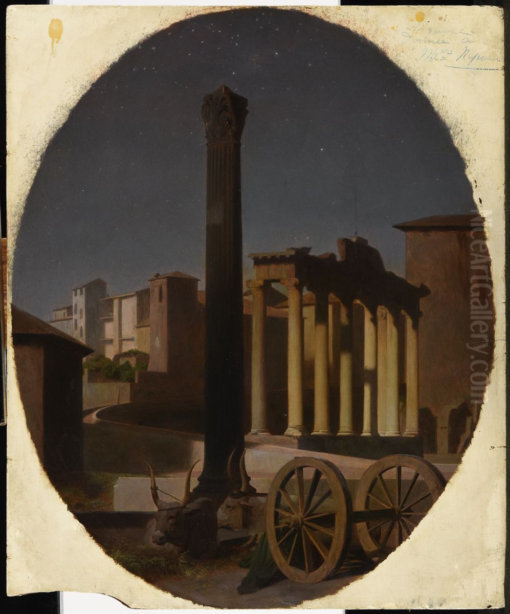 Le Forum, la nuit Oil Painting by Jean-Leon Gerome