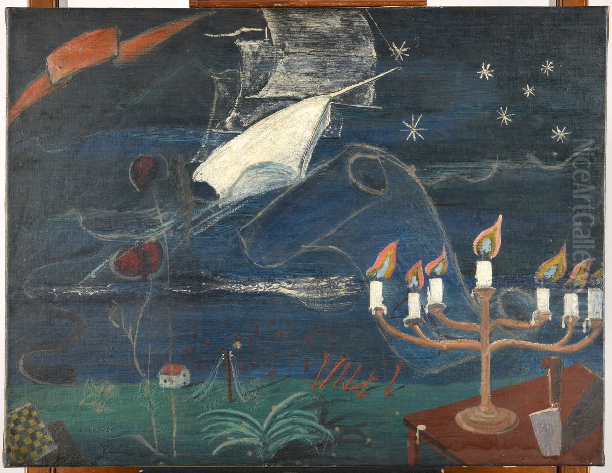 Sans titre Oil Painting by Robert Desnos