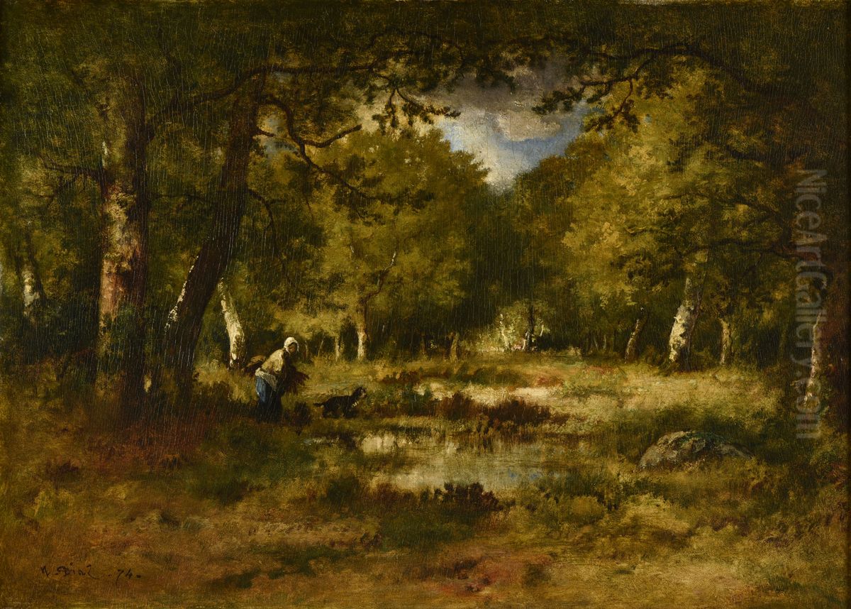 Sous-bois Oil Painting by Narcisse Virgilio Diaz