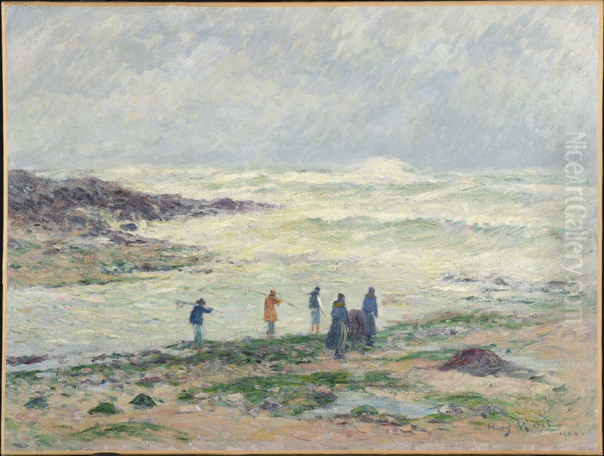 Jour d'hiver Oil Painting by Henry Moret