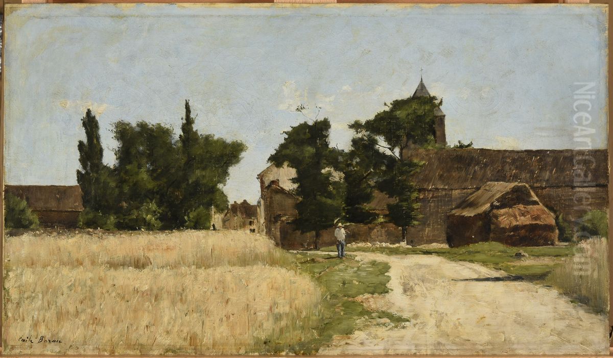 L'ete en Champagne Oil Painting by Emile Barau