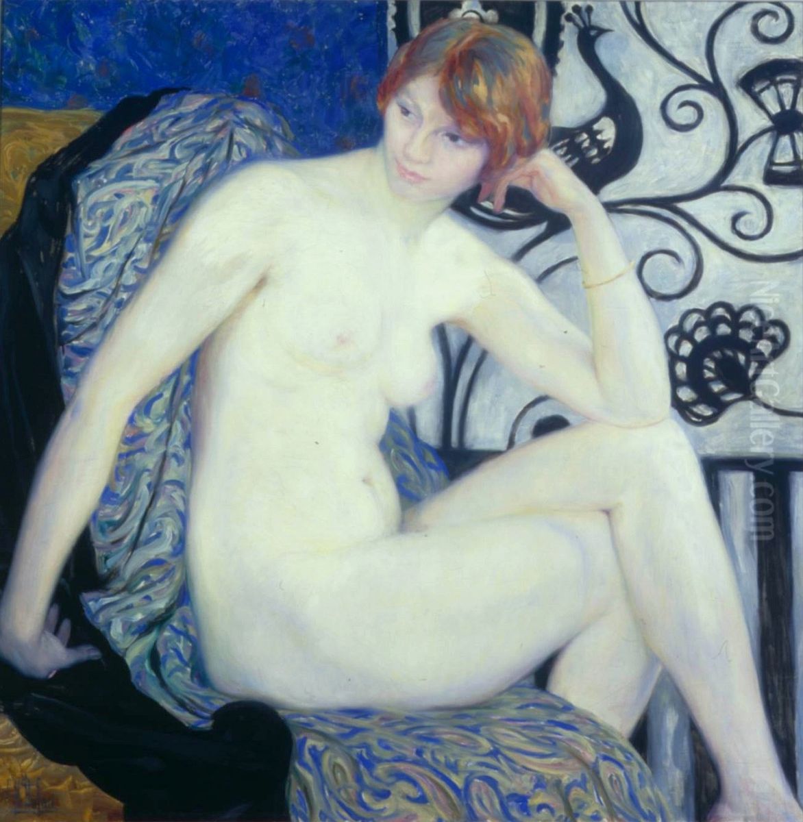 Vision intime. Oil Painting by Clementine-Helene Dufau