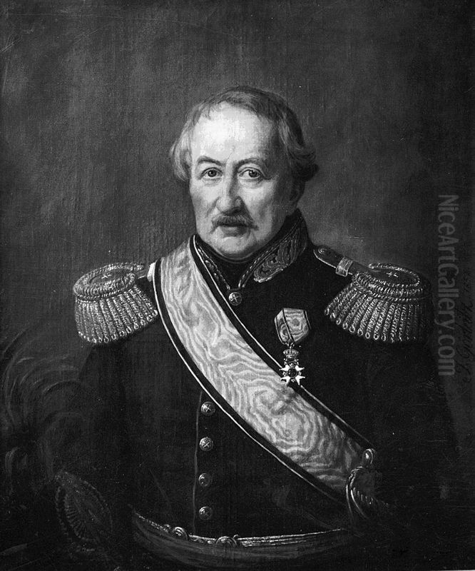 Jacob Gerhard Meydell Oil Painting by Johan Gorbitz