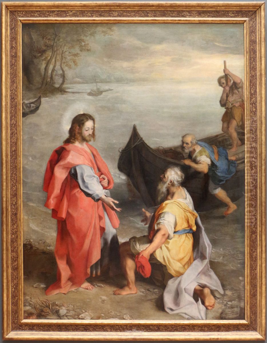 vocazione dei santi pietro e andrea Oil Painting by Federico Barocci