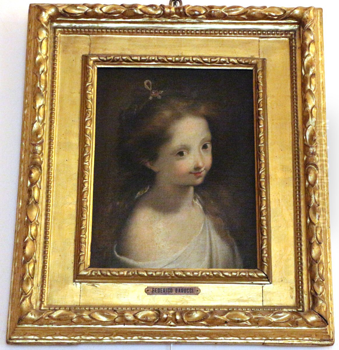 ritratto di fanciulla Oil Painting by Federico Barocci