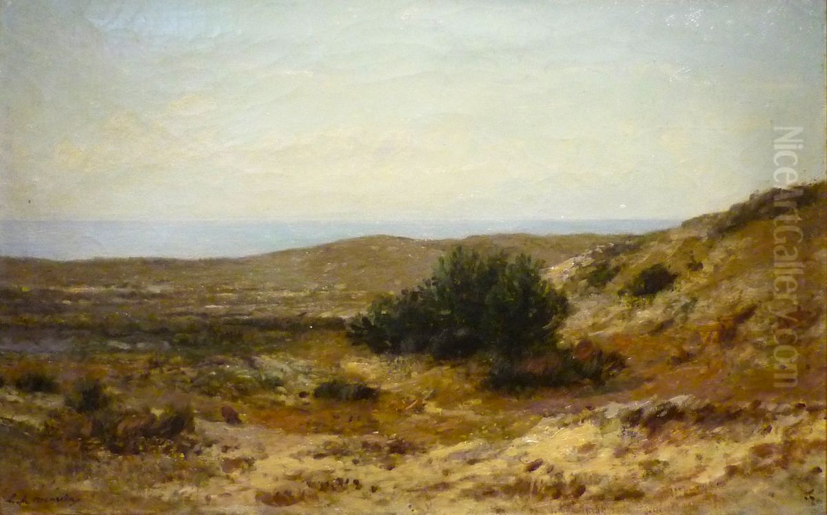 Montalivet (Gironde) Oil Painting by Louis-Augustin Auguin