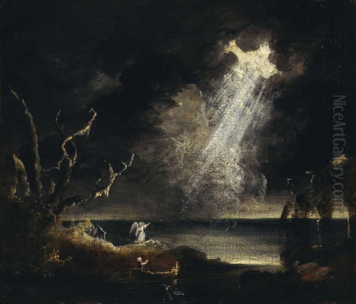 Old Age (study) Oil Painting by Thomas Cole