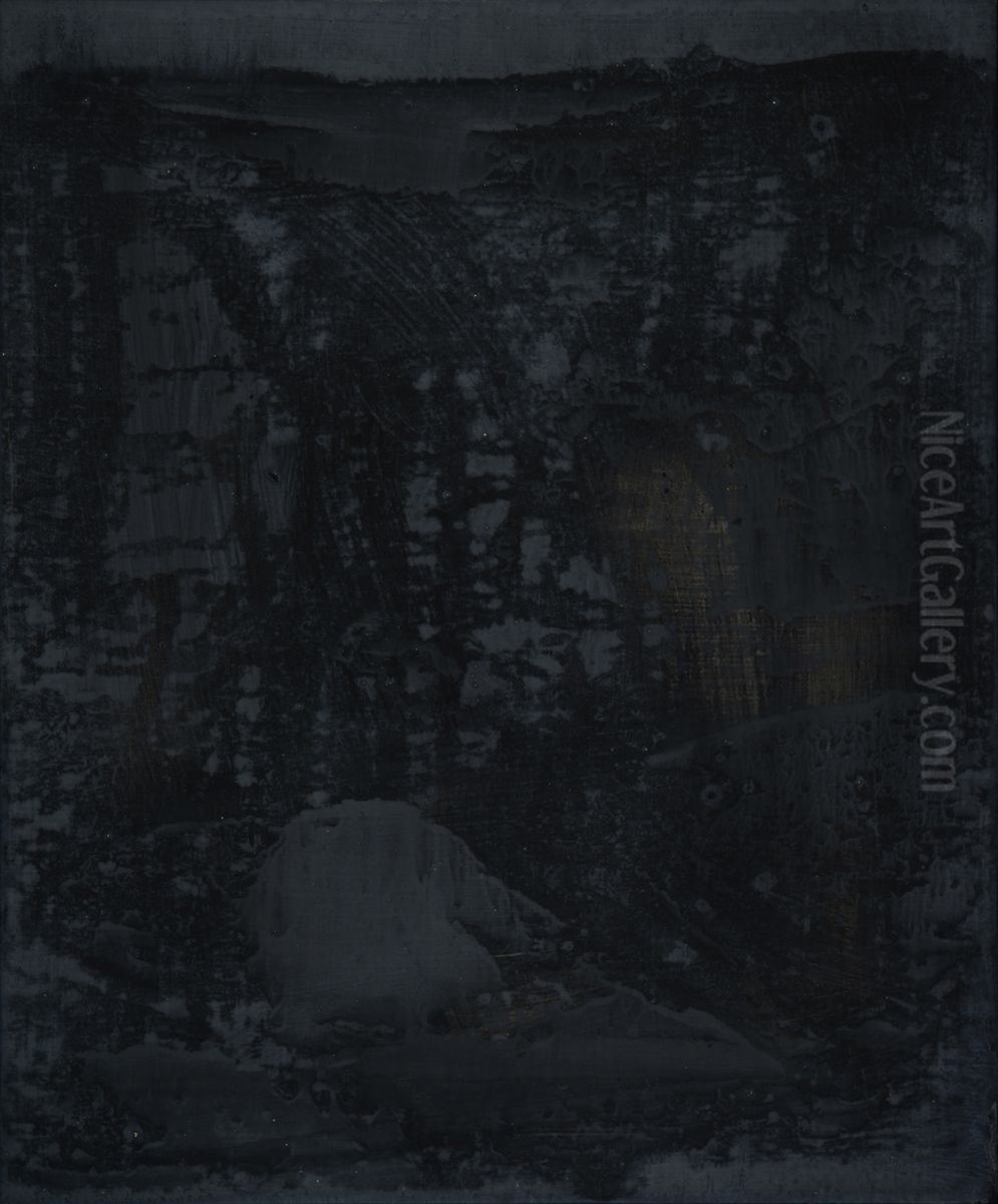 Kondensat Q01 S006 Oil Painting by Norbert Pumpel