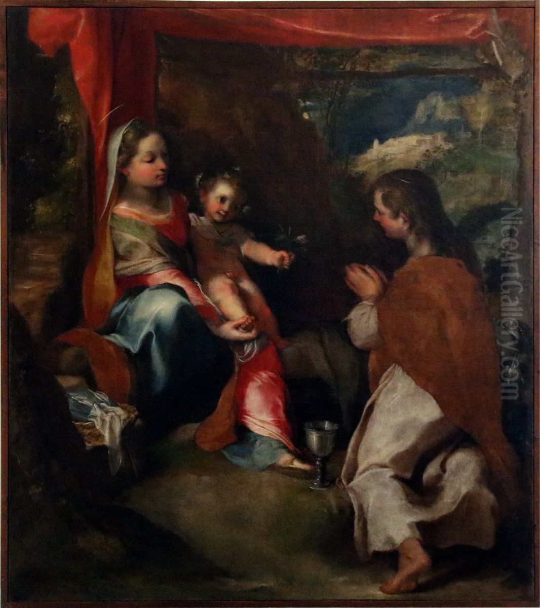 Madonna di San Giovanni Oil Painting by Federico Barocci