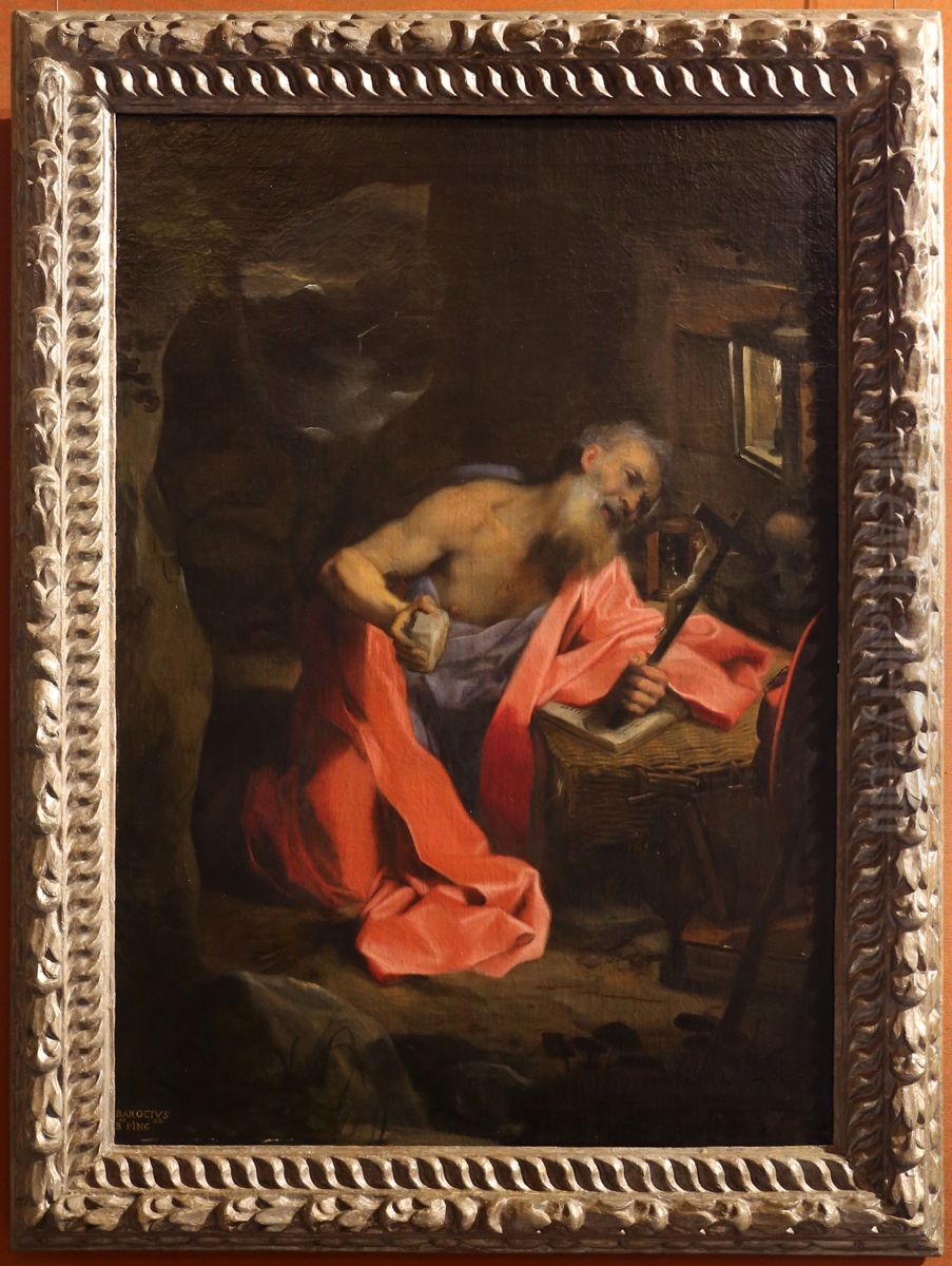 San Girolamo Oil Painting by Federico Barocci