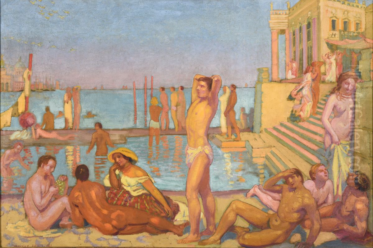 Les Captifs Oil Painting by Maurice Denis