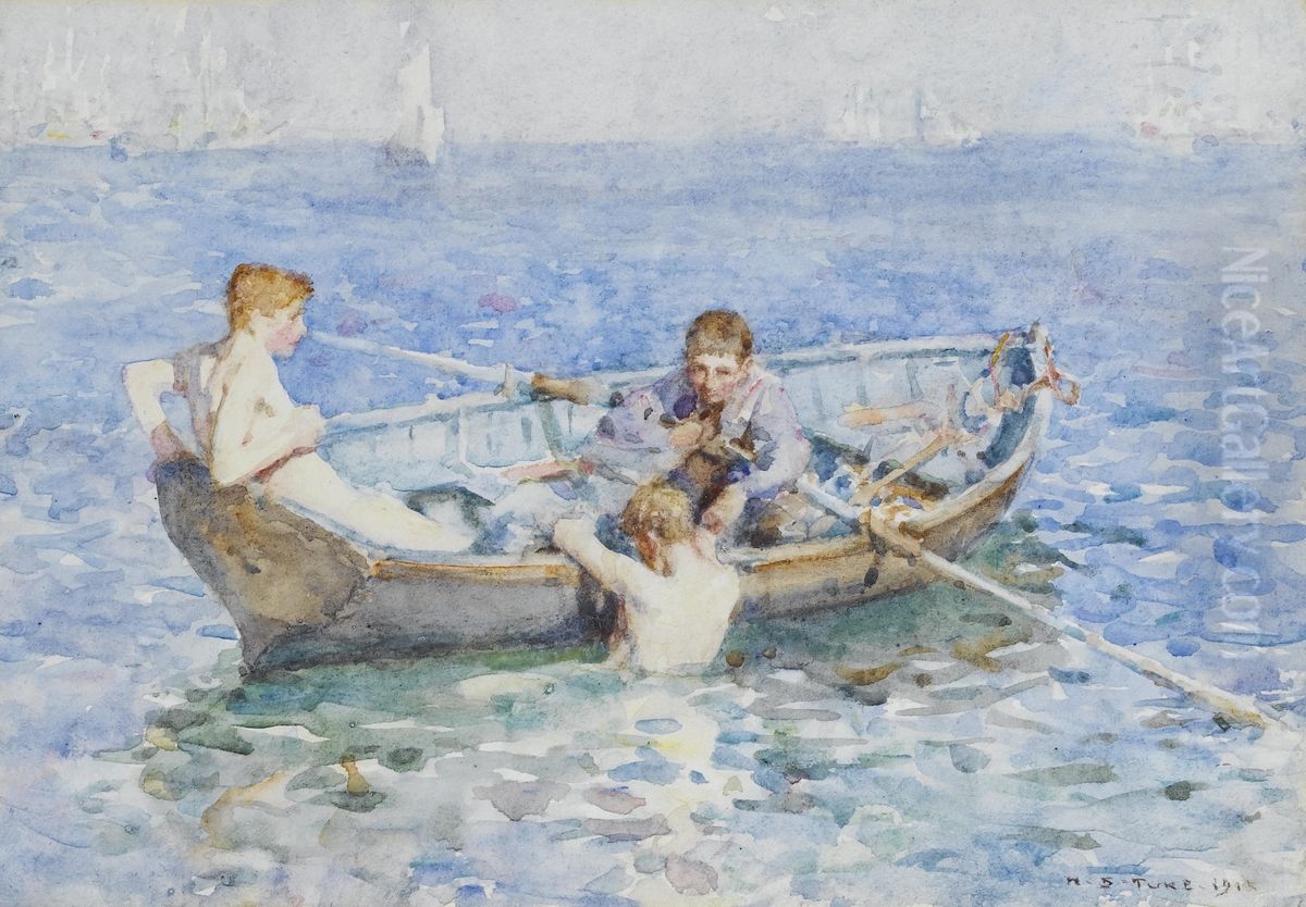 Study for ,,August Blue