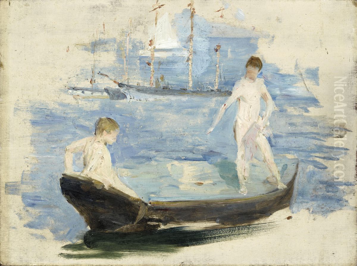 Preliminary Sketch for ,,August Blue