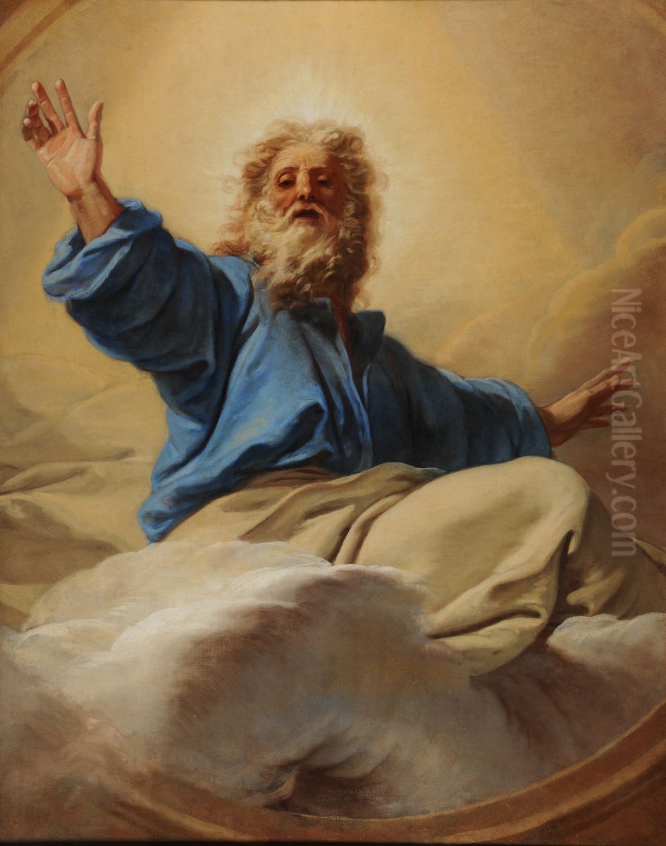 Le Pere Eternel Oil Painting by Jean Jouvenet