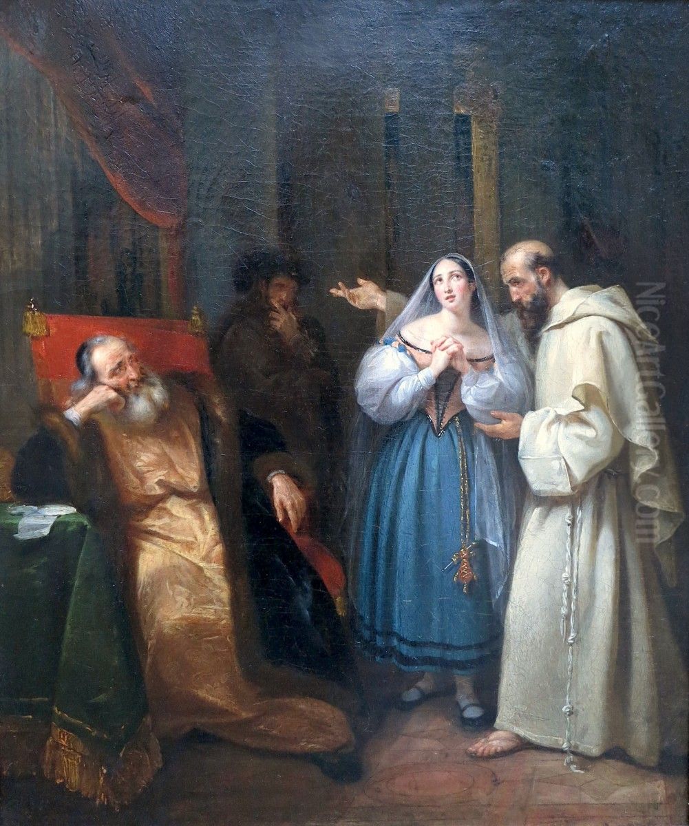 The Bravo Oil Painting by Aimee Brune-Pages