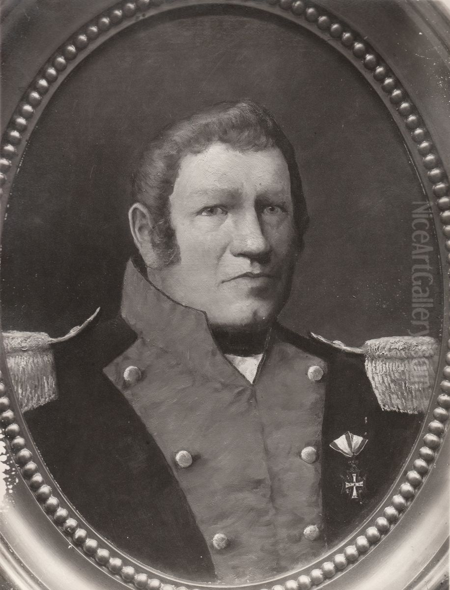 Ole Krabbe Oil Painting by Christian Eggen