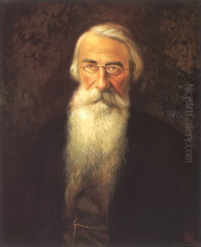 bwrtryh krnylyws vandyk (1818 - 1896). Oil Painting by Moustafa Farroukh