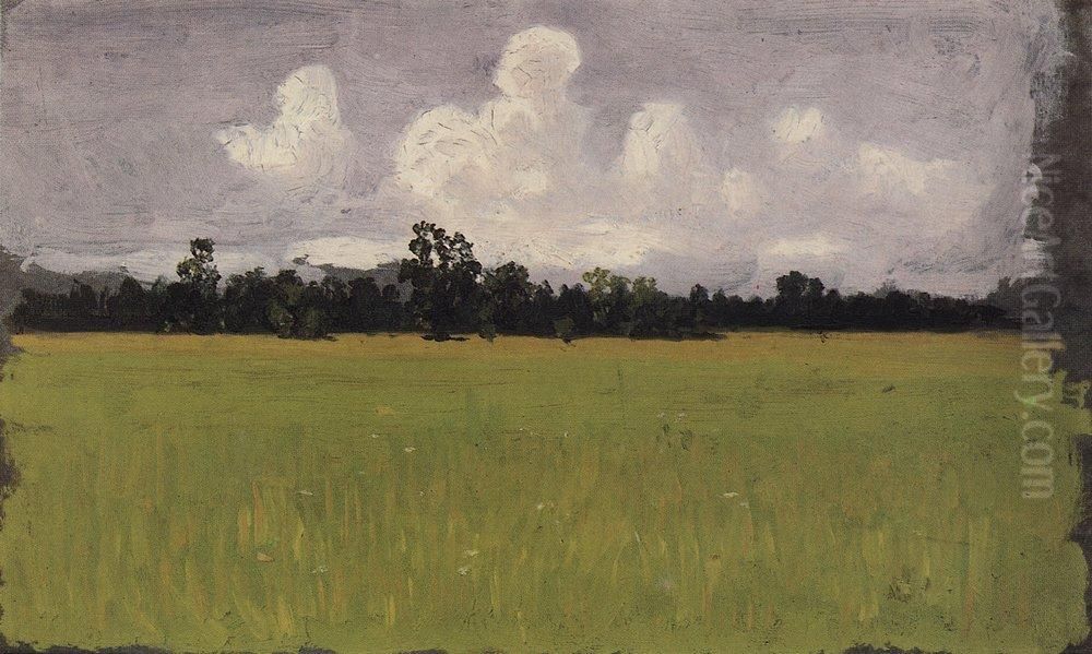 Forest Glade. Crimea Oil Painting by Arkhip Kuindzhi