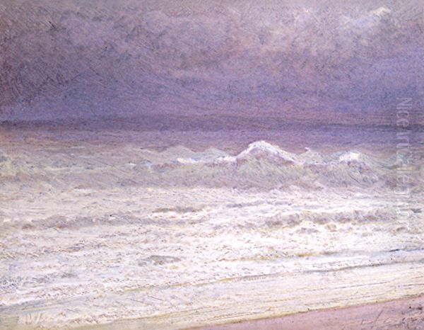 Sea surf. The Crimea Oil Painting by Arkhip Kuindzhi