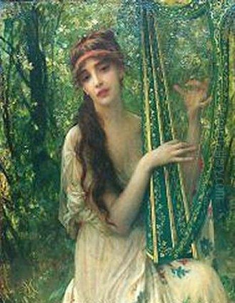 La Musica Oil Painting by Ernest Hebert