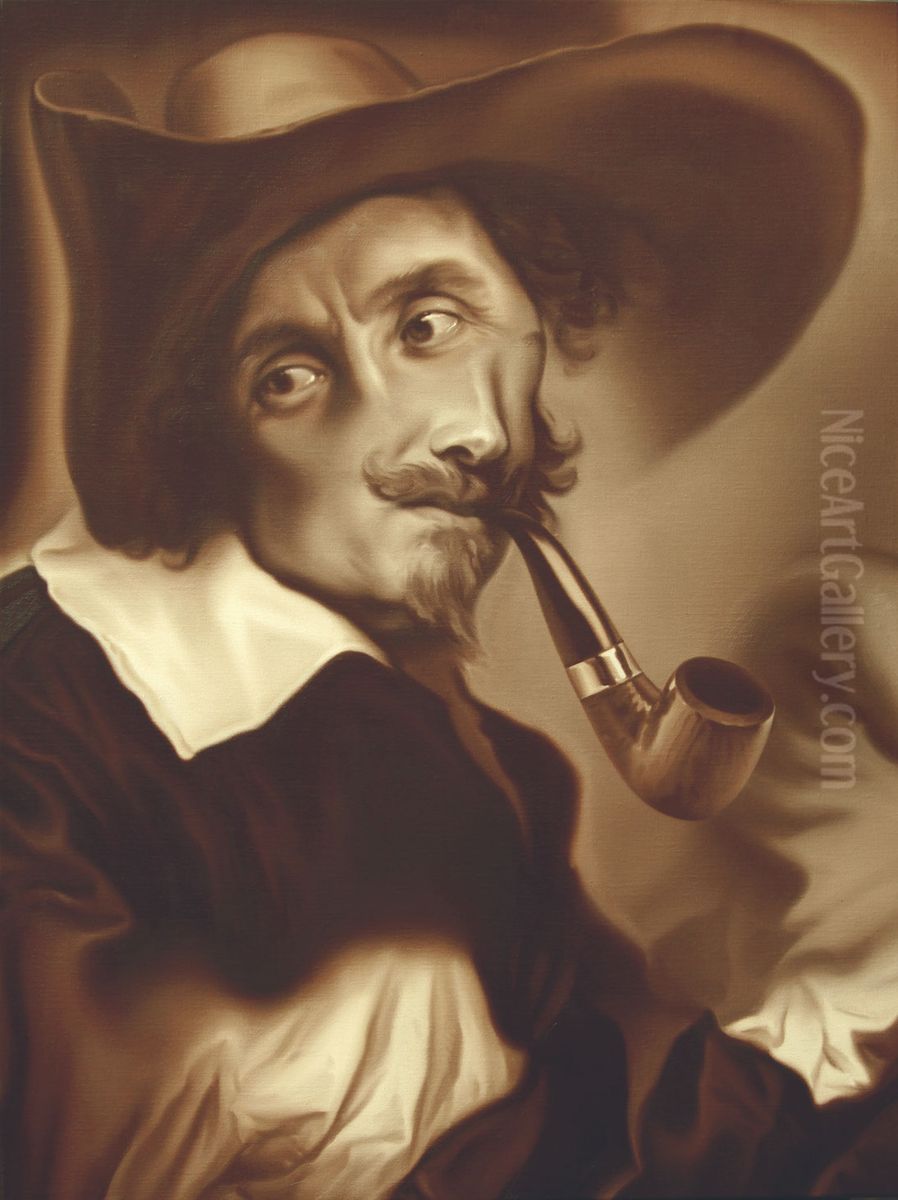 The Vision Oil Painting by Hynek Martinec