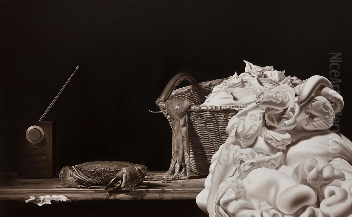 Experience Of Being Alive Oil Painting by Hynek Martinec