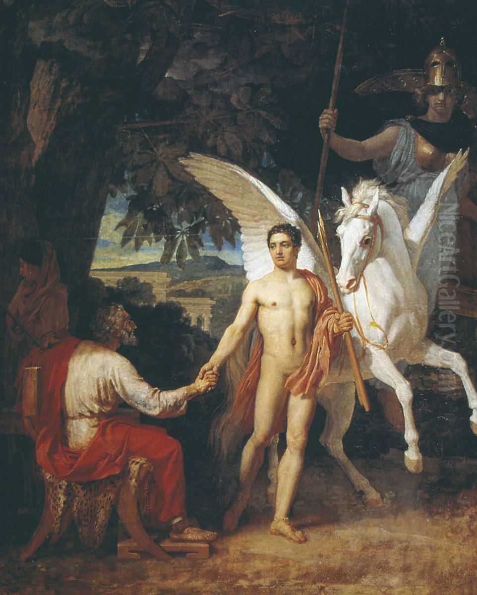 Bellerophon is sent to the campaign against the Chimera Oil Painting by Alexander Ivanov