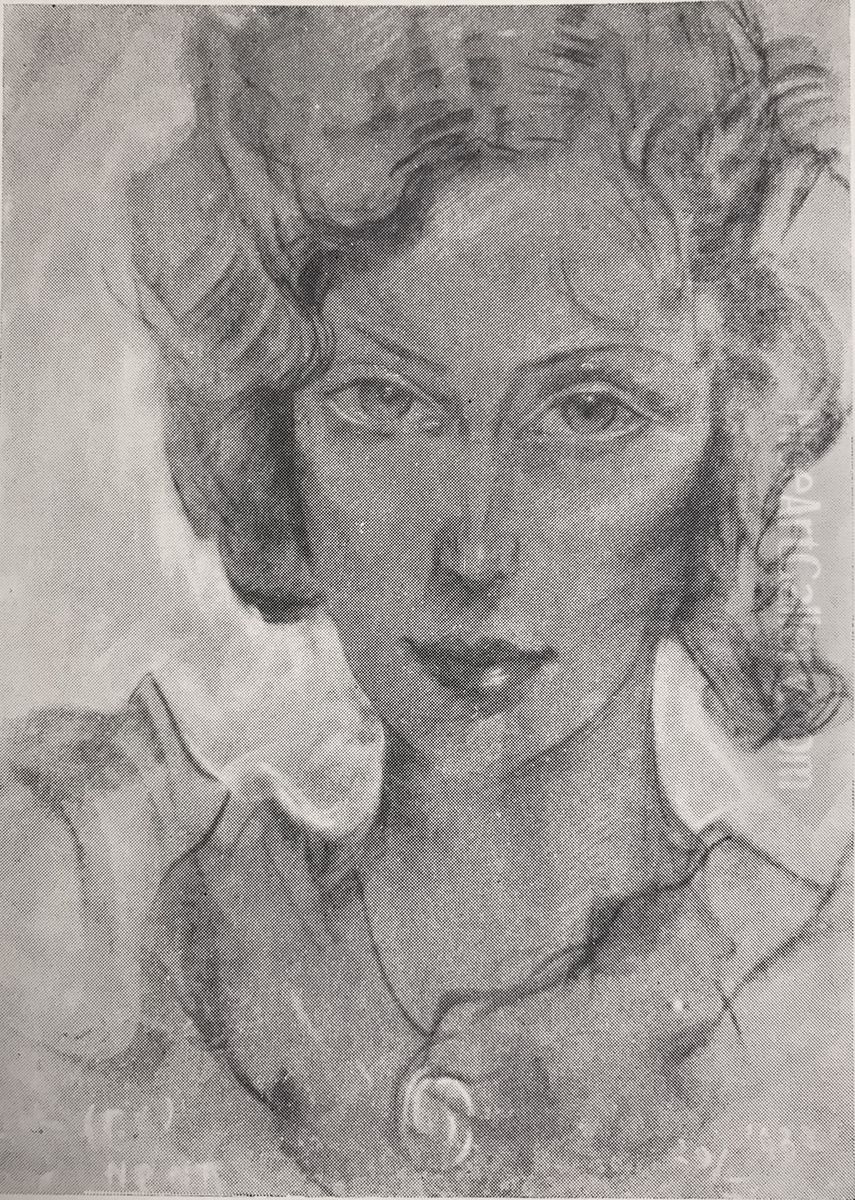 Portrait of Janina Turowska-Leszczynska Oil Painting by Stanislaw Ignacy Witkiewicz (Witkacy)