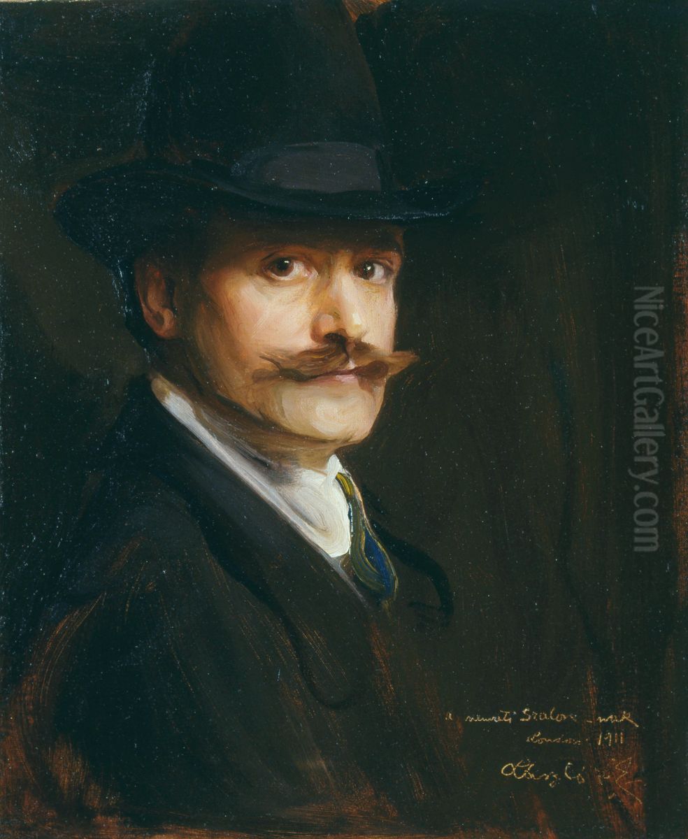 Self-portrait Oil Painting by Philip de Laszlo