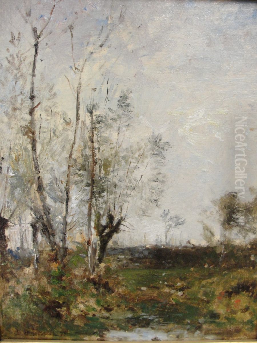 Les Saules Oil Painting by Jean Achard