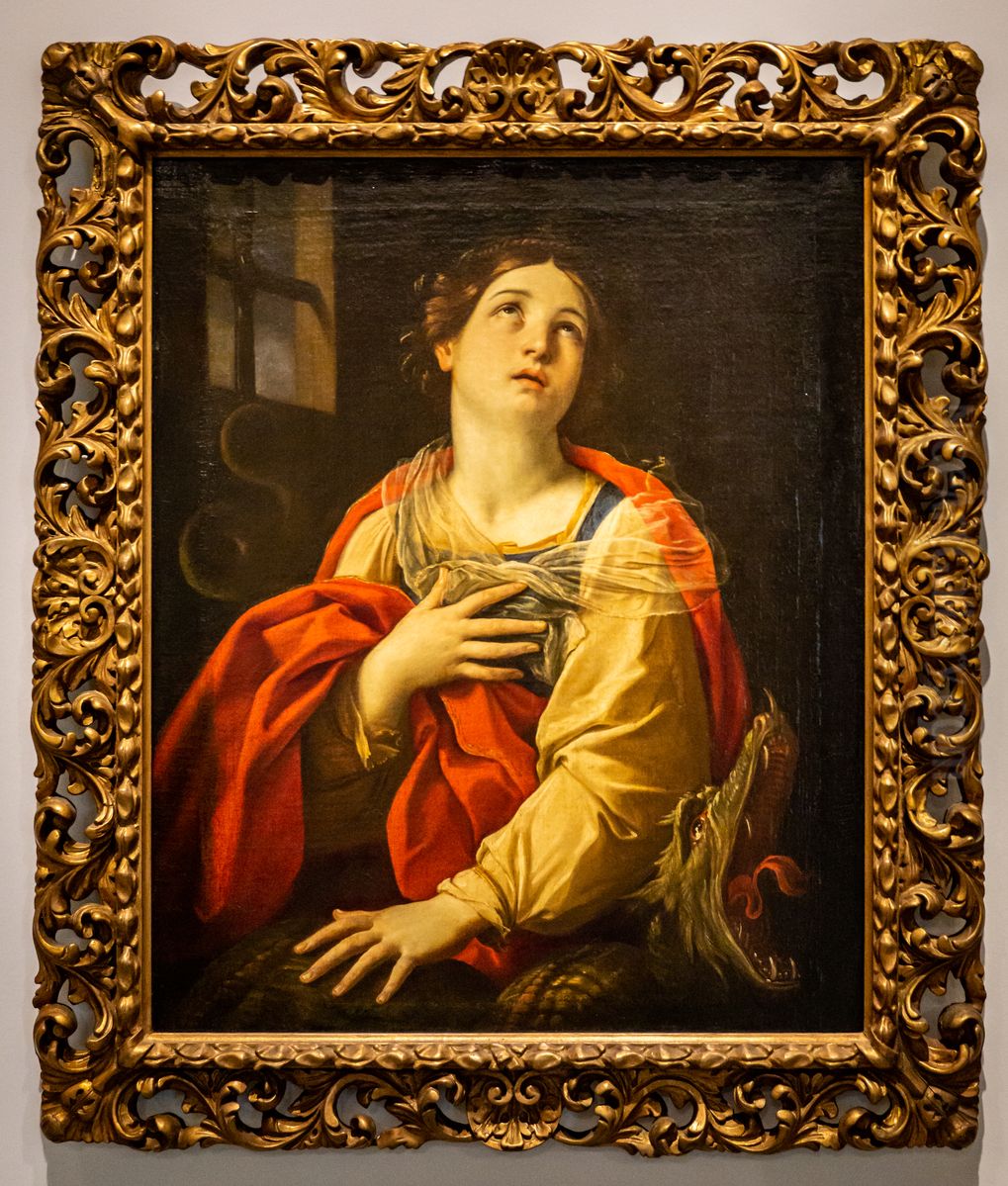 Die Heilige Margarethe Oil Painting by Guido Reni