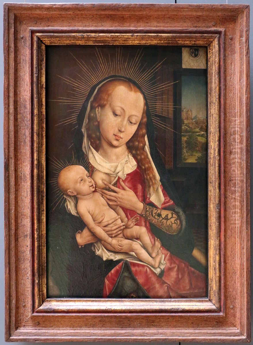 Virgin and Child Oil Painting by Rogier van der Weyden