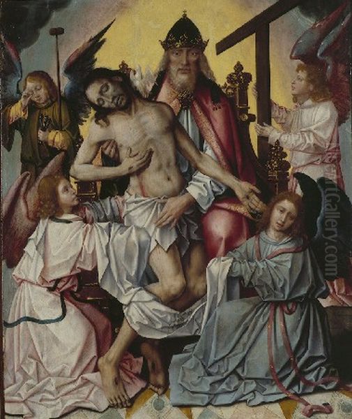 Triniteit Oil Painting by Rogier van der Weyden