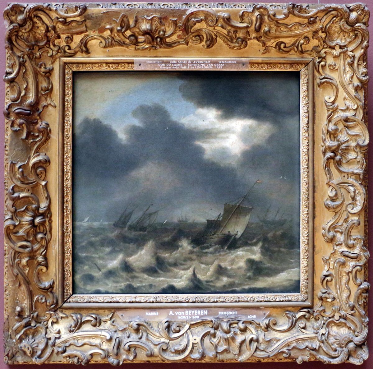 Zeegezicht Oil Painting by Abraham Van Beijeren