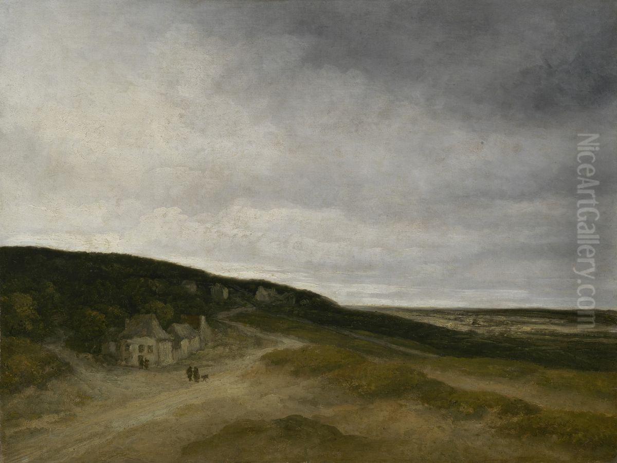 Landscape Oil Painting by Georges Michel